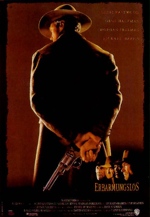 the movie poster: Unforgiven (1992) ver3