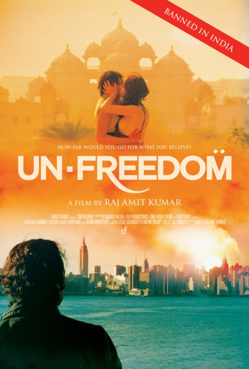 1000 piece jigsaw puzzle for the movie poster: Unfreedom (2015) ver2