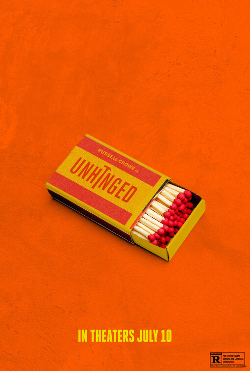 1000 piece jigsaw puzzle for the movie poster: Unhinged (2020) ver3