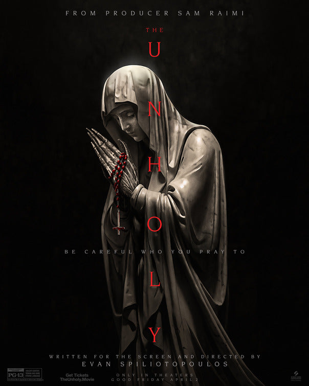 1000 piece jigsaw puzzle for the movie poster: The Unholy (2021)