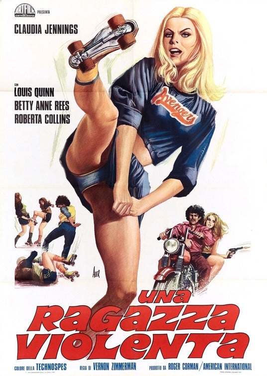 1000 piece jigsaw puzzle for the movie poster: Unholy Rollers (1972) ver2