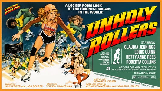 1000 piece jigsaw puzzle for the movie poster: Unholy Rollers (1972) ver3