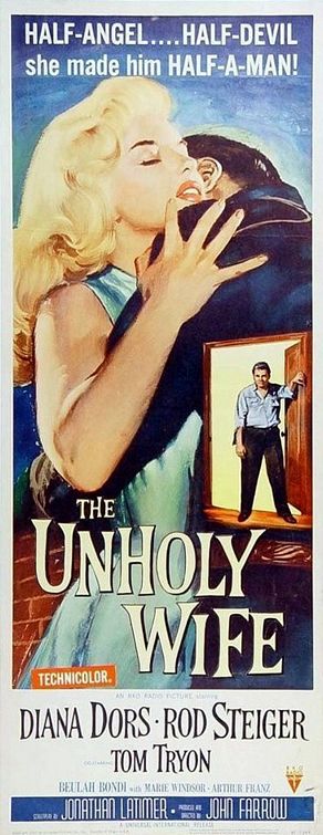 the movie poster: The Unholy Wife (1957) ver4