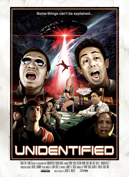 1000 piece jigsaw puzzle for the movie poster: Unidentified (2013)