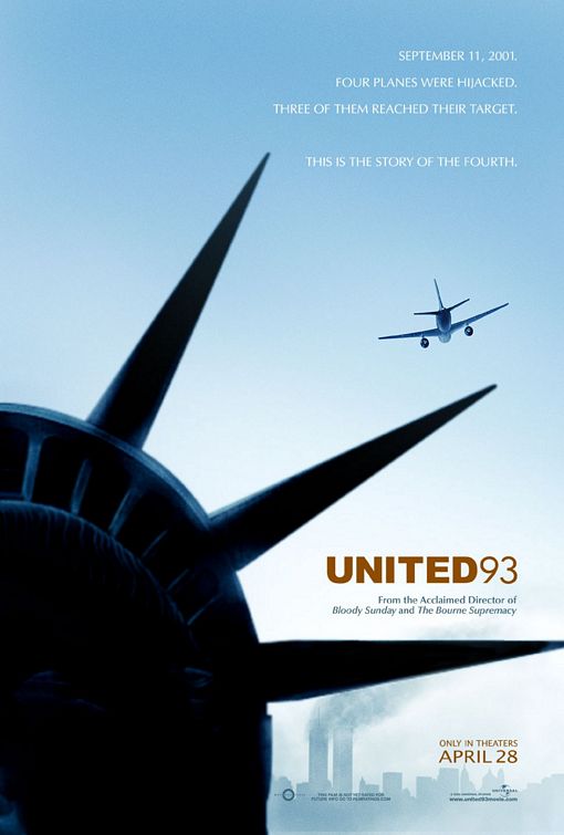 the movie poster: United 93 (2006)
