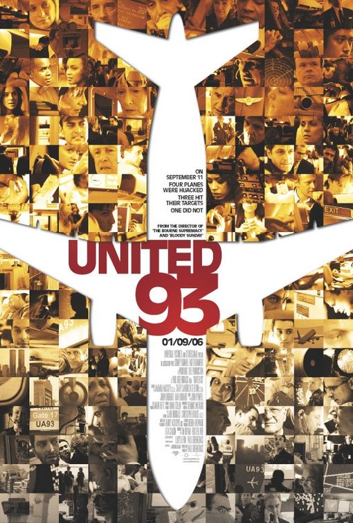 the movie poster: United 93 (2006) ver2