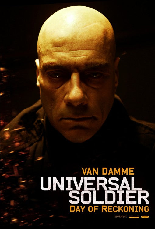 1000 piece jigsaw puzzle for the movie poster: Universal Soldier: Day of Reckoning (2012) ver2