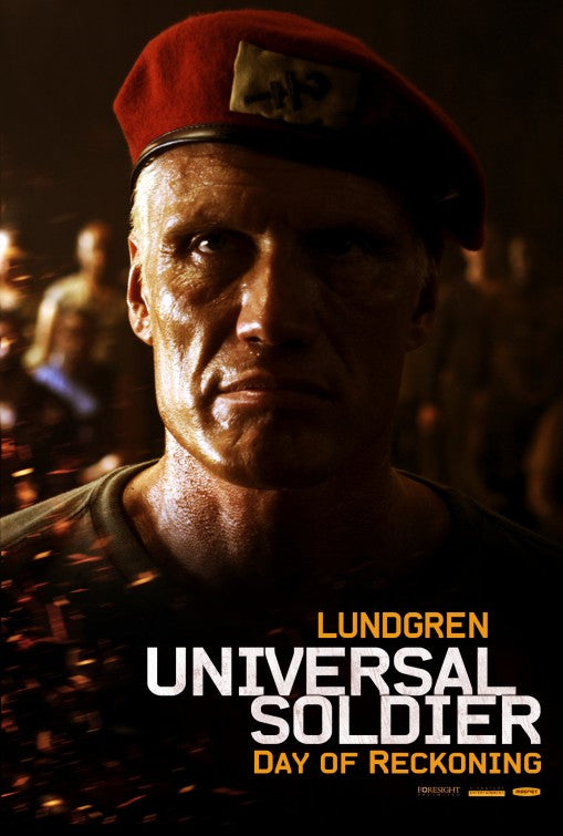 1000 piece jigsaw puzzle for the movie poster: Universal Soldier: Day of Reckoning (2012) ver3