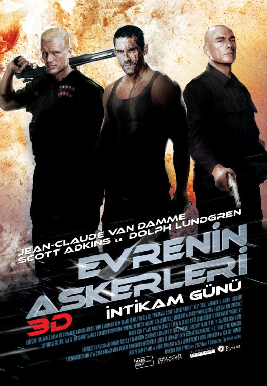1000 piece jigsaw puzzle for the movie poster: Universal Soldier: Day of Reckoning (2012) ver5