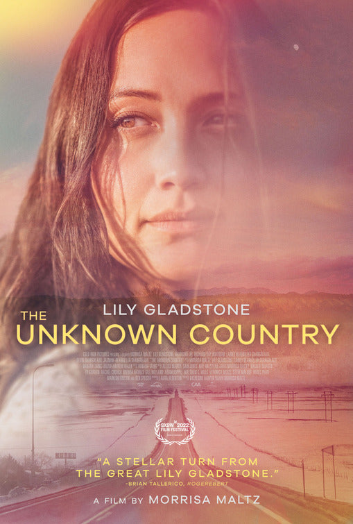 1000 piece jigsaw puzzle for the movie poster: The Unknown Country (2023)