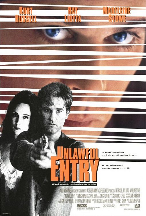 the movie poster: Unlawful Entry (1992)