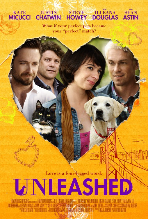 1000 piece jigsaw puzzle for the movie poster: Unleashed (2017)
