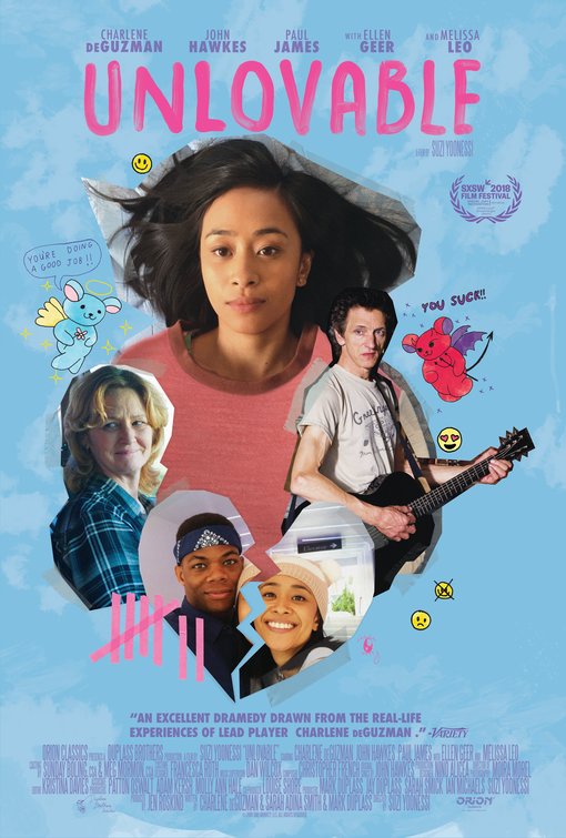 1000 piece jigsaw puzzle for the movie poster: Unlovable (2018)