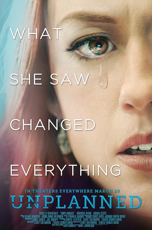 1000 piece jigsaw puzzle for the movie poster: Unplanned (2019)