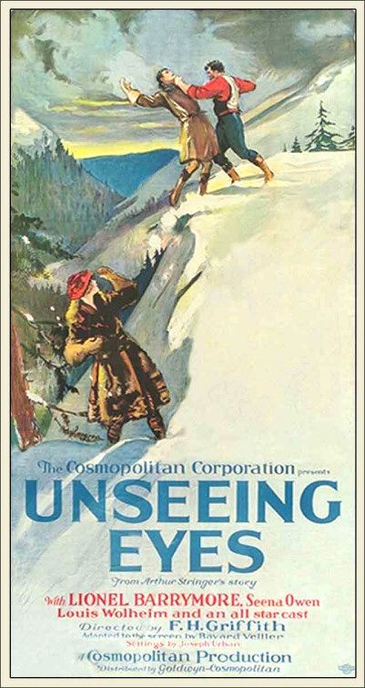 the movie poster: Unseeing Eyes (1923)