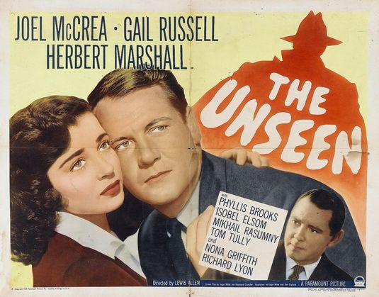 the movie poster: The Unseen (1945)
