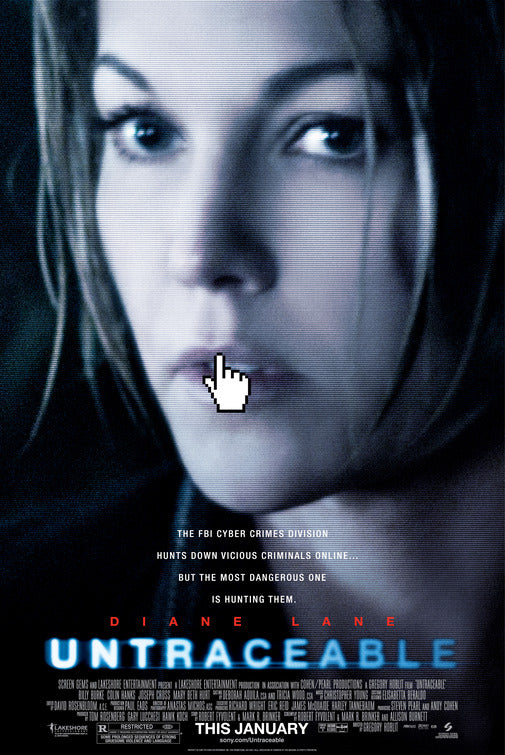 the movie poster: Untraceable (2008)