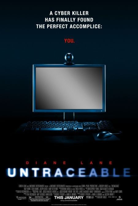 the movie poster: Untraceable (2008) ver2