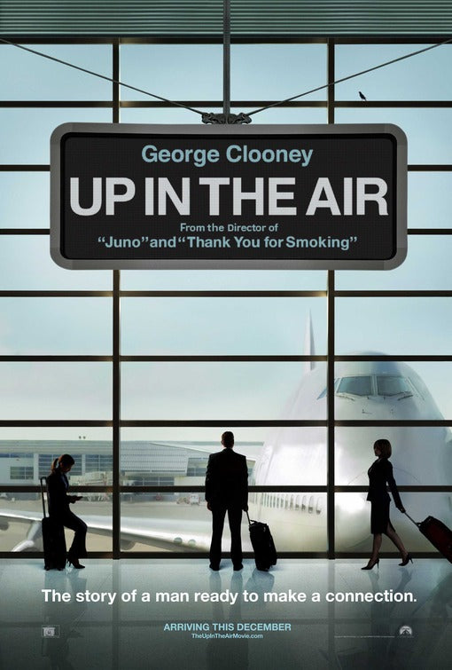 1000 piece jigsaw puzzle for the movie poster: Up in the Air (2009)