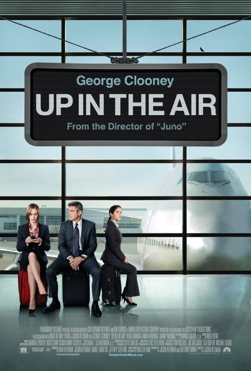 1000 piece jigsaw puzzle for the movie poster: Up in the Air (2009) ver2