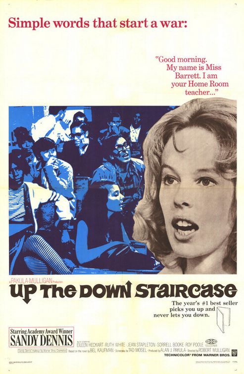 the movie poster: Up the Down Staircase (1967)