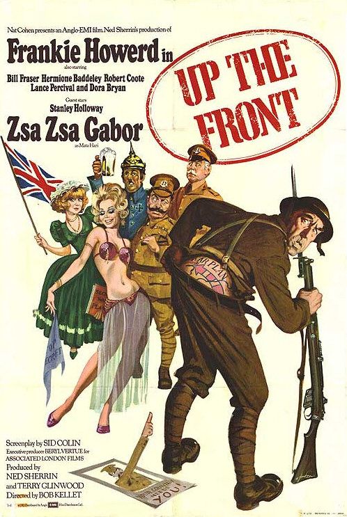 the movie poster: Up the Front (1972)