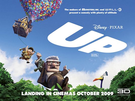 1000 piece jigsaw puzzle for the movie poster: Up (2009) ver10