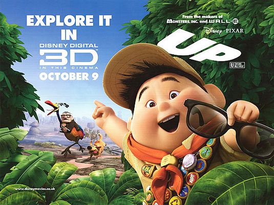 1000 piece jigsaw puzzle for the movie poster: Up (2009) ver11