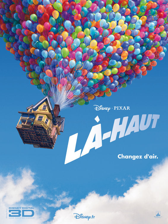 1000 piece jigsaw puzzle for the movie poster: Up (2009) ver6