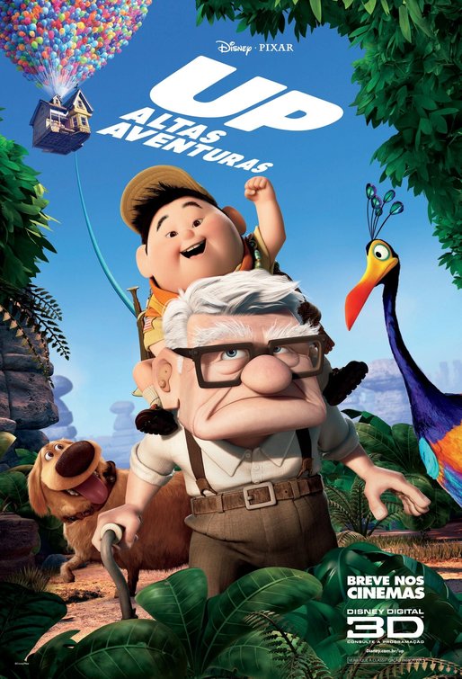 1000 piece jigsaw puzzle for the movie poster: Up (2009) ver8