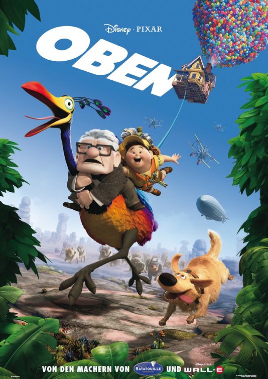 1000 piece jigsaw puzzle for the movie poster: Up (2009) ver9