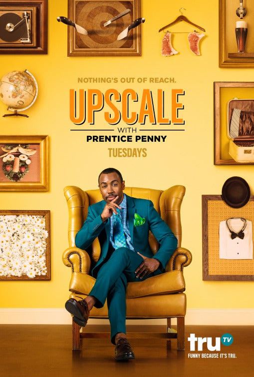 1000 piece jigsaw puzzle for tv poster: Upscale with Prentice Penny