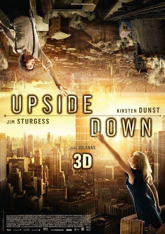 1000 piece jigsaw puzzle for the movie poster: Upside Down (2012) ver4