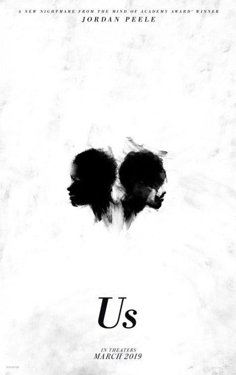 1000 piece jigsaw puzzle for the movie poster: Us (2019)