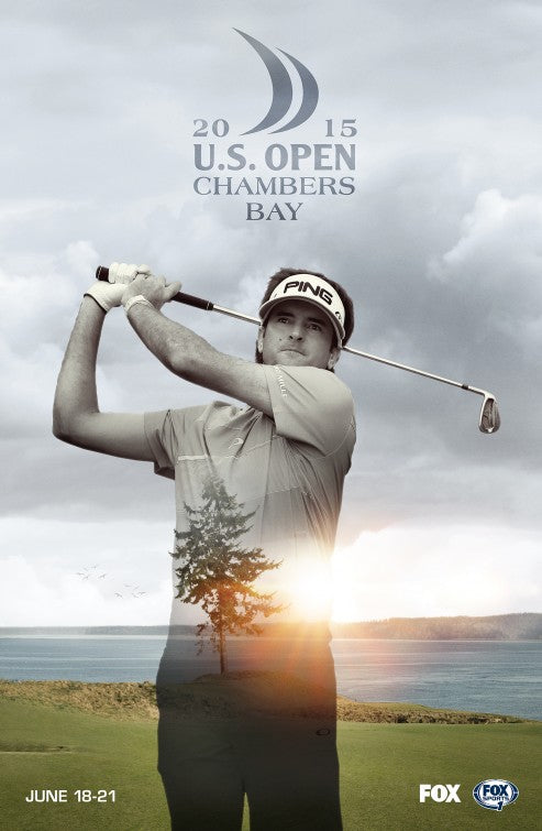 1000 piece jigsaw puzzle for tv poster: US Open Golf