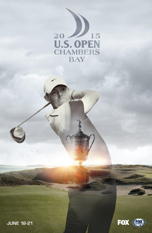 1000 piece jigsaw puzzle for tv poster: US Open Golf, ver3
