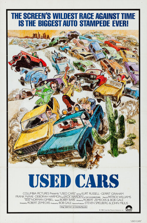 1000 piece jigsaw puzzle for the movie poster: Used Cars (1980) ver2