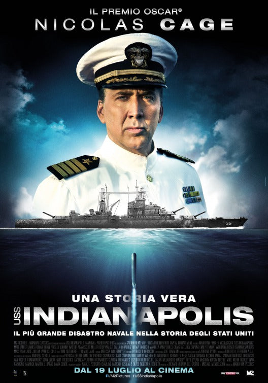 1000 piece jigsaw puzzle for the movie poster: USS Indianapolis: Men of Courage (2016) ver4