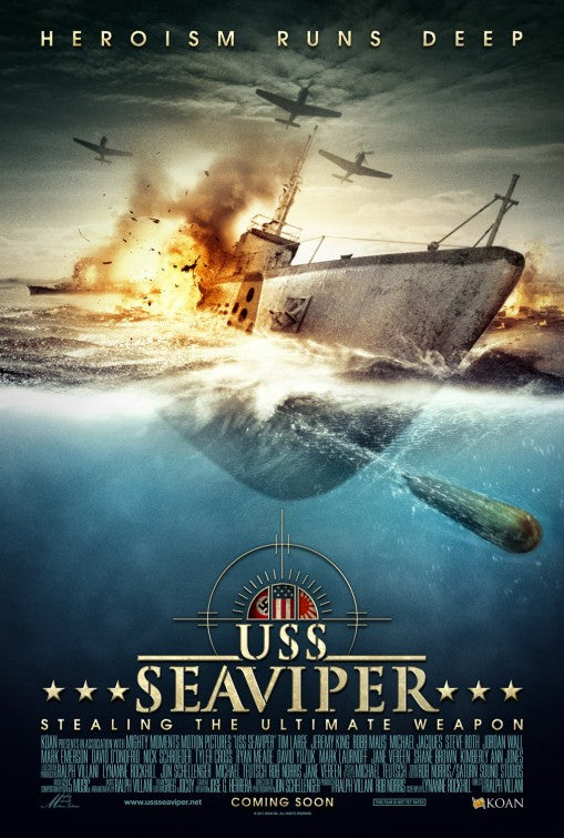 1000 piece jigsaw puzzle for the movie poster: USS Seaviper (2012)