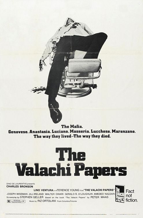 the movie poster: The Valachi Papers (1972) ver3