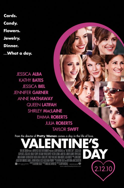 1000 piece jigsaw puzzle for the movie poster: Valentine's Day (2010) ver4