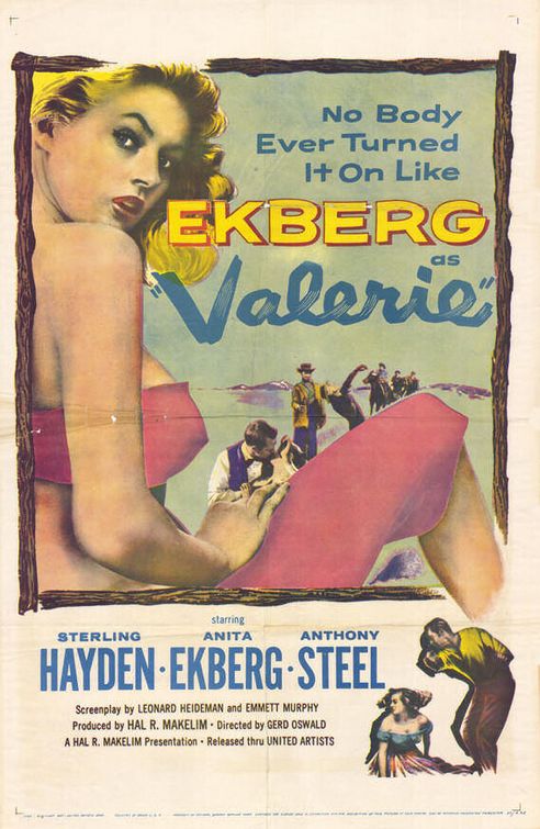 the movie poster: Valerie (1957)