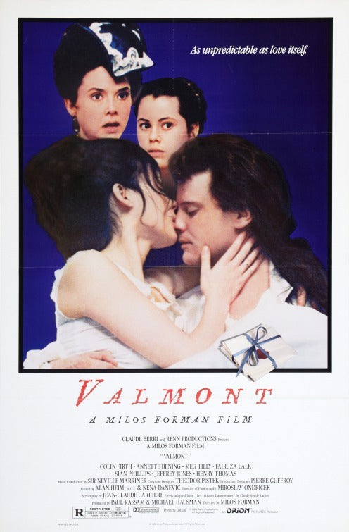 the movie poster: Valmont (1989)