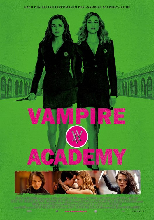 1000 piece jigsaw puzzle for the movie poster: Vampire Academy (2014) ver10