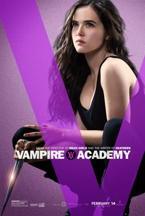 1000 piece jigsaw puzzle for the movie poster: Vampire Academy (2014) ver13