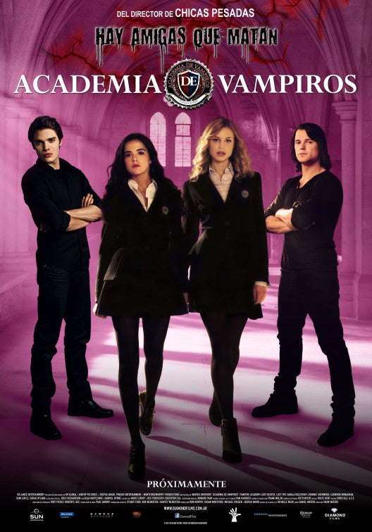 1000 piece jigsaw puzzle for the movie poster: Vampire Academy (2014) ver15