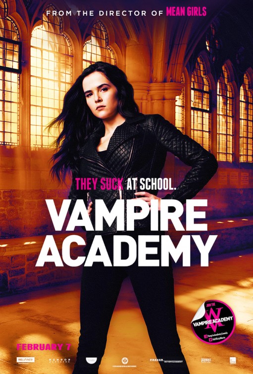1000 piece jigsaw puzzle for the movie poster: Vampire Academy (2014) ver21
