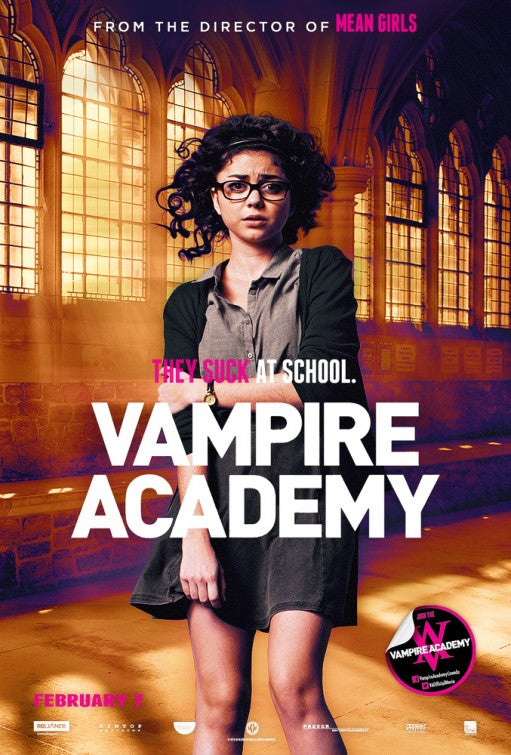 1000 piece jigsaw puzzle for the movie poster: Vampire Academy (2014) ver22