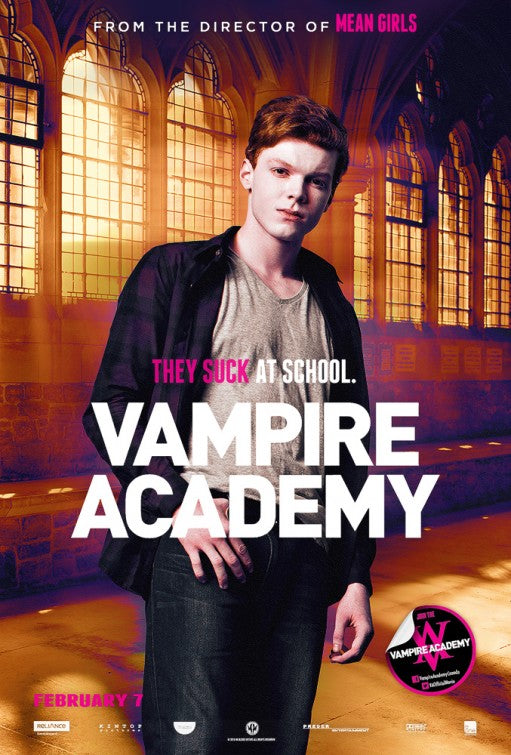 1000 piece jigsaw puzzle for the movie poster: Vampire Academy (2014) ver23