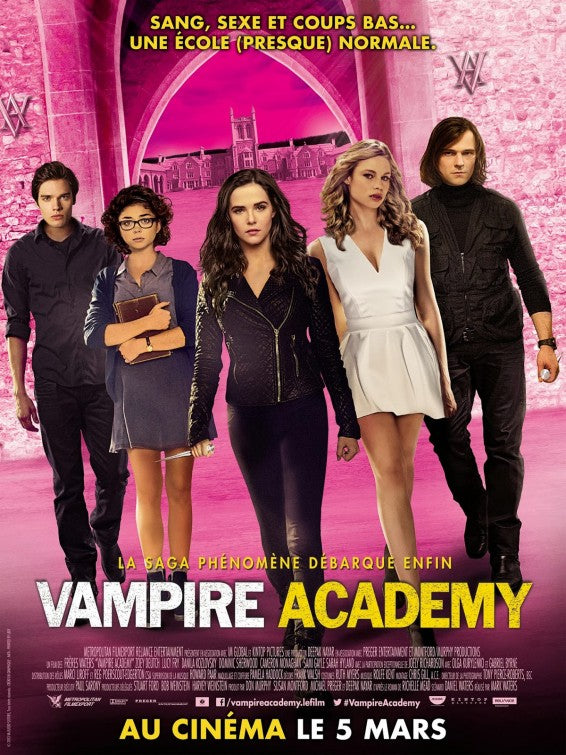 1000 piece jigsaw puzzle for the movie poster: Vampire Academy (2014) ver24